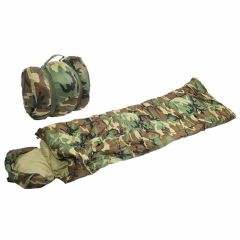 39185_SACO DE DORMIR MIL-TEC PILOT SLEEPING BAG WOODLAND 01